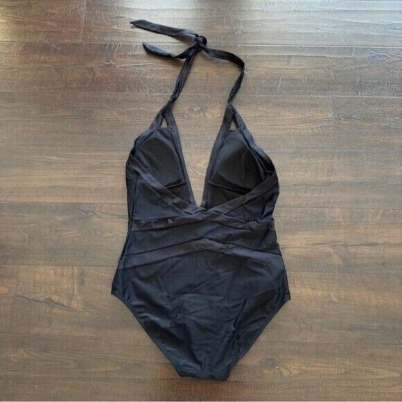 Ted Baker London Ralinda Triangle Cut Out Swimsuit‎ Size 12 Women - Picture 5 of 12